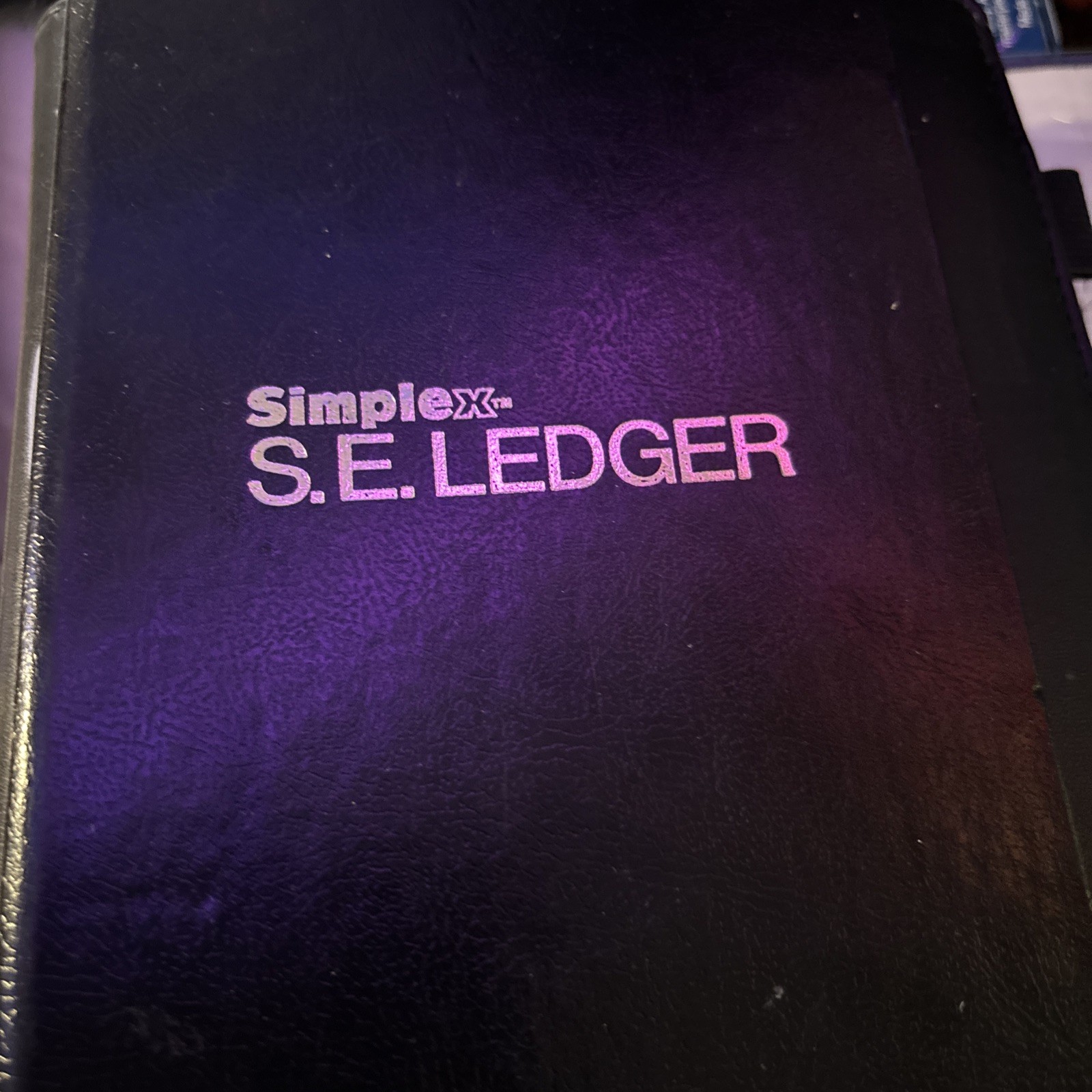 Vintage Simplex S.E. Ledger Account Book 5″ X 8″ USA #91-516 Brand New Unused