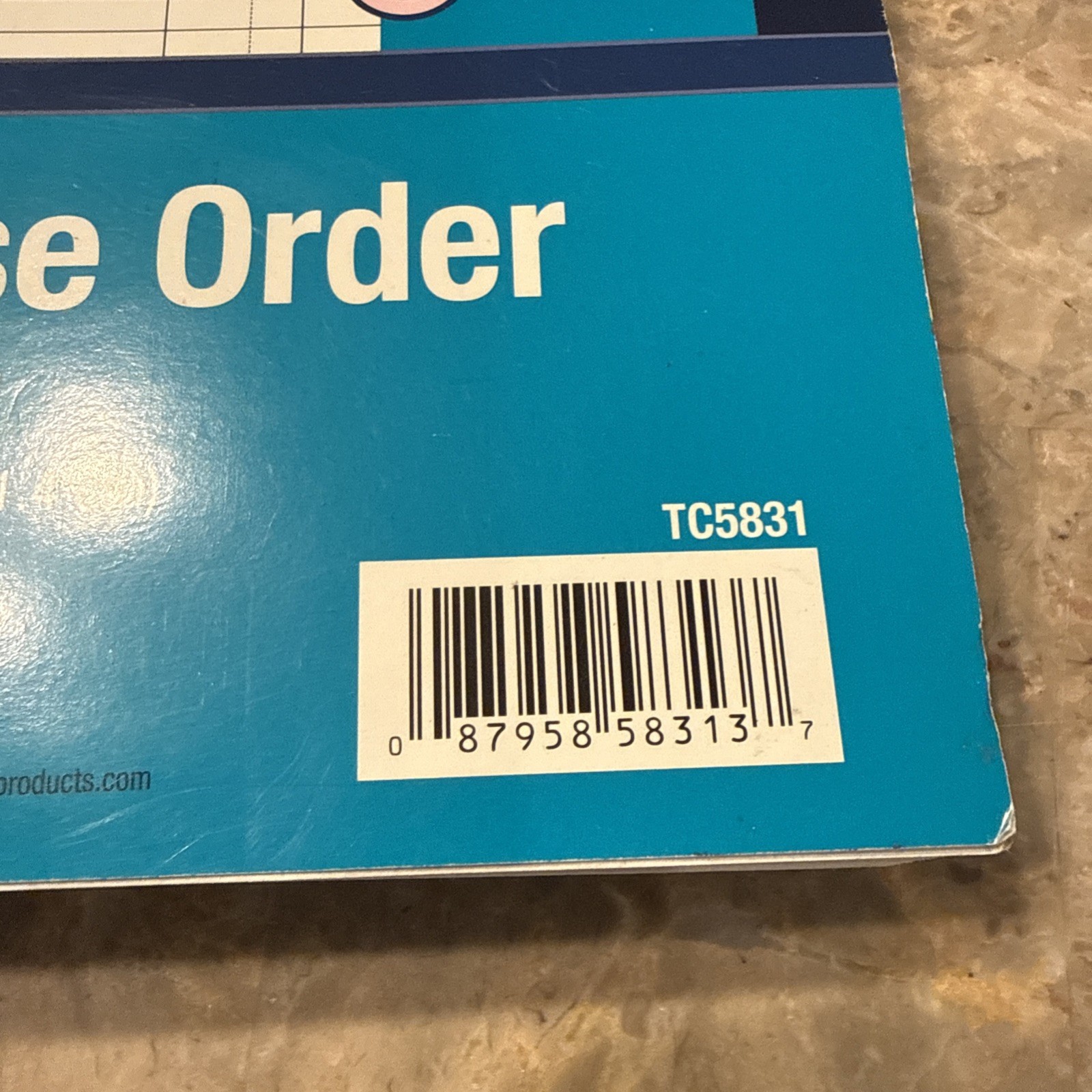 TWO Adams TC5831 Purchase Order Book 3 Part 50 Sets 5-9/16 x 8-7/16″