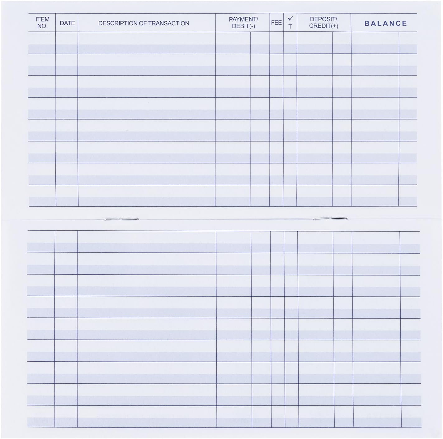 20 Pack Checkbook Registers – Compact Ledger for Effortless Financial Management