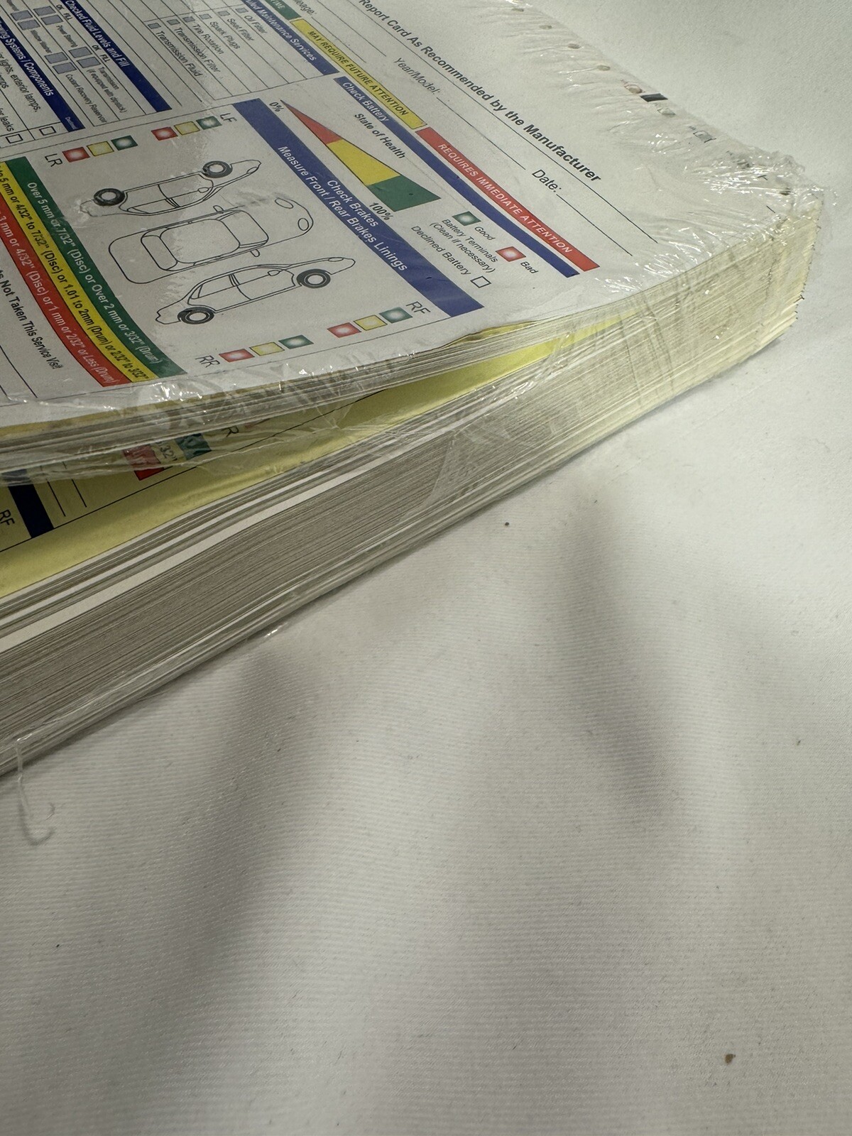Multi-Point Inspection Form – 2 Part NCR, White-Yellow Paper, 8.5″ x 11″ – 25…