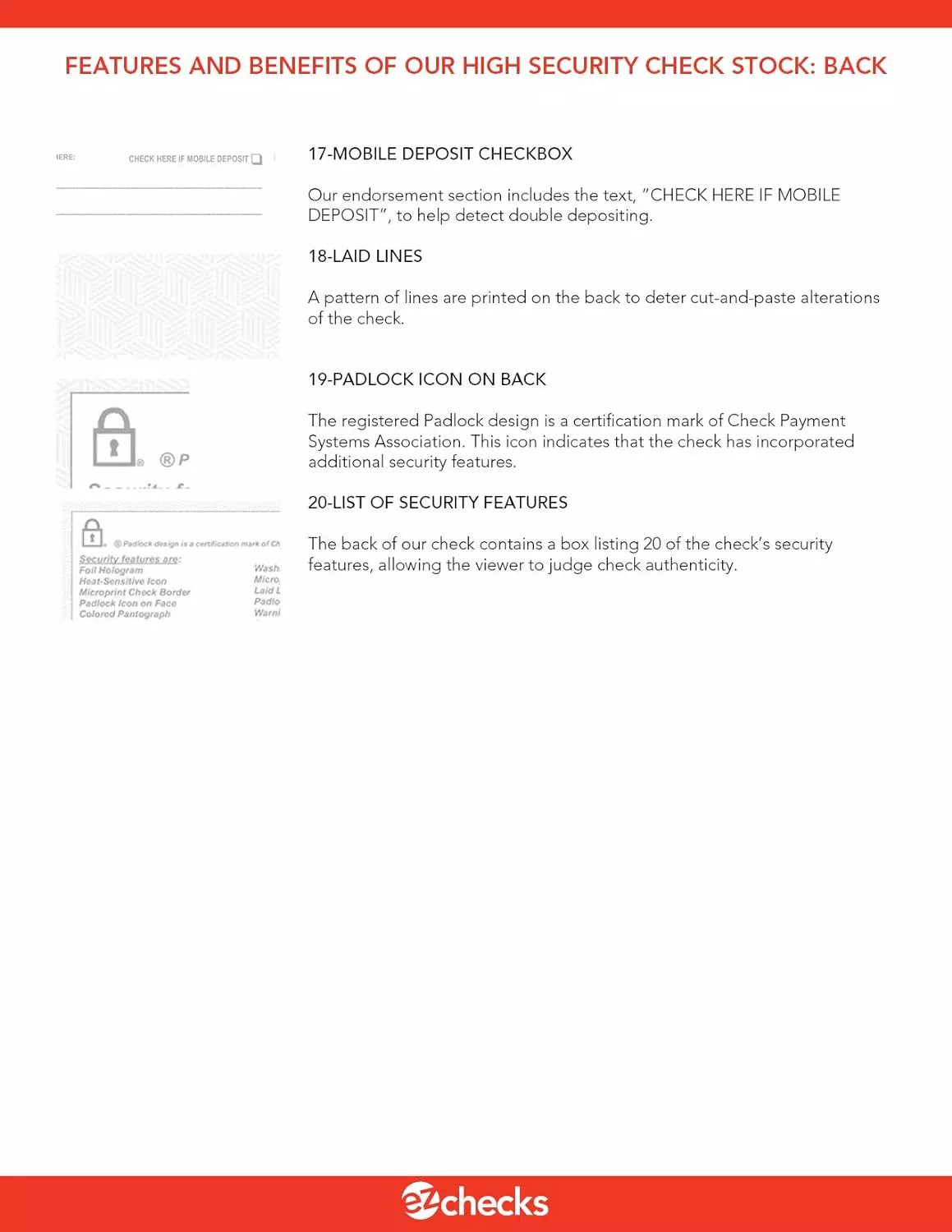 3 Checks Per Page Hologram High Security Laser Check Stock | 150 Sheets/450 Ct