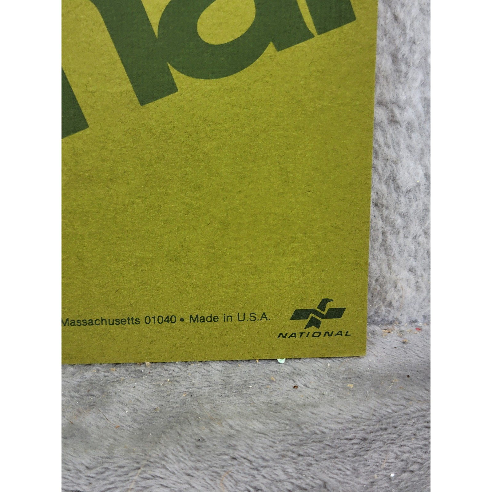 National 45-603 Analysis Pad 3 Columns Eye-Ease Green 11×8.5 50 Sheet Made in US