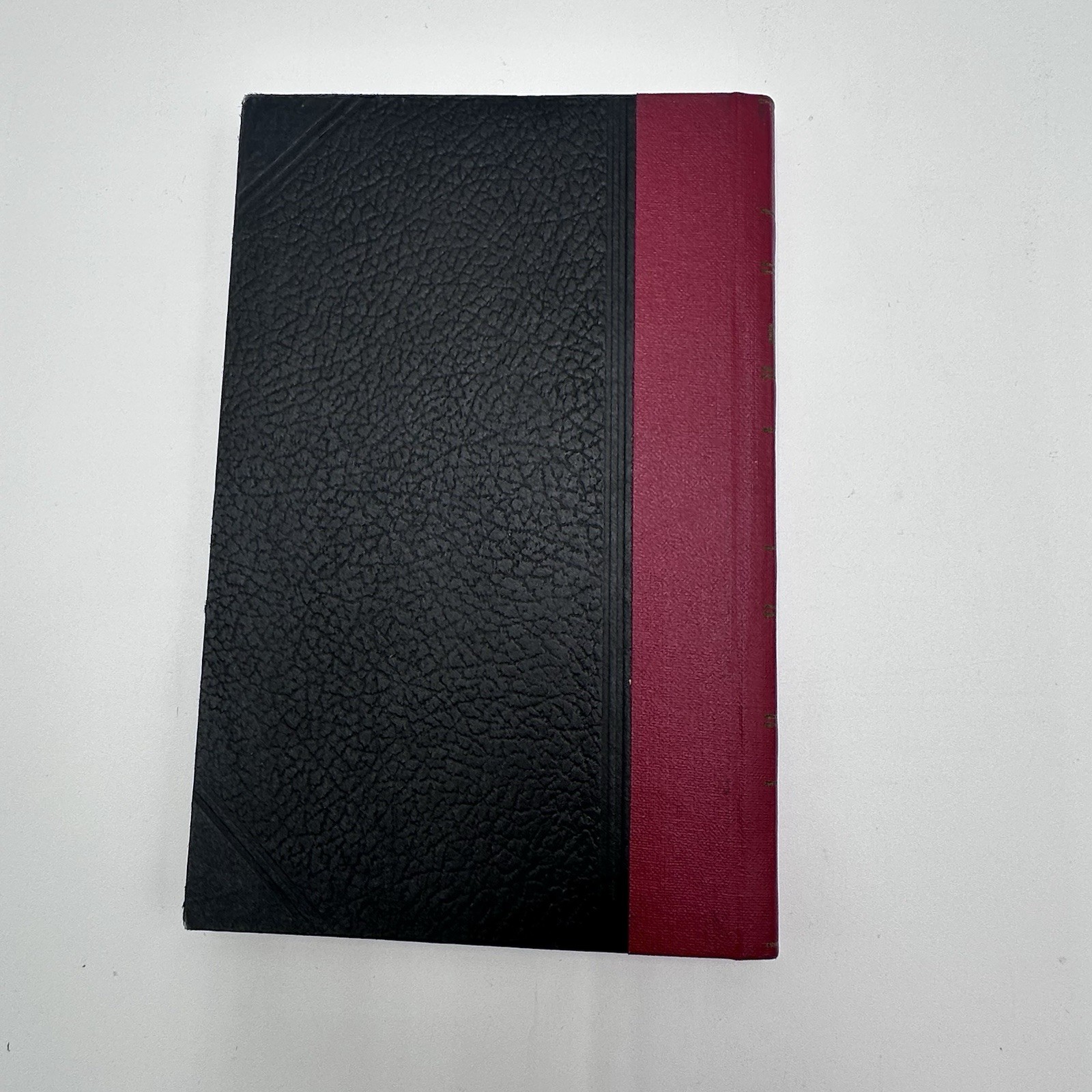 VTG Royal Vernon S.E. Ledger Book 2044-SEL Black Red Hardcover Ledger 144 Pages