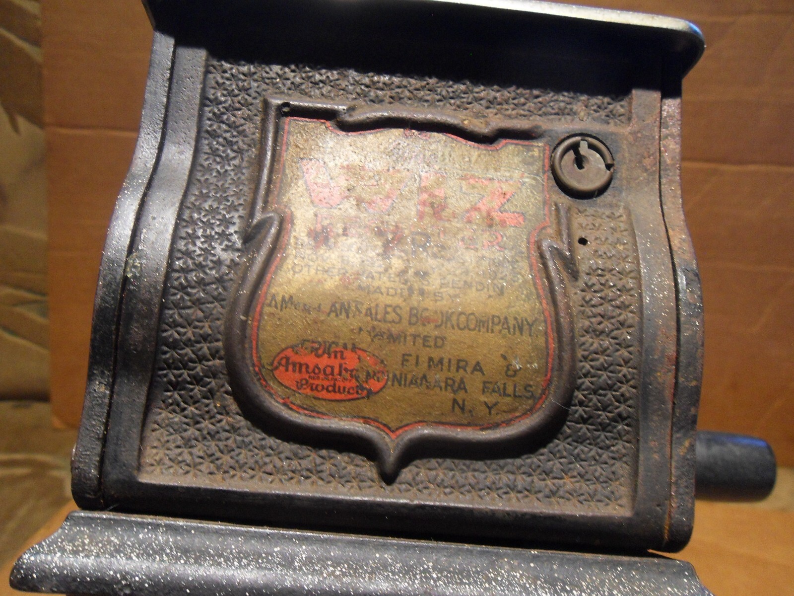 VINTAGE REDIFORM WIZ REGISTER MACHINE FLATPAKIT BY AMERICAN SALES BOOK CO. NY