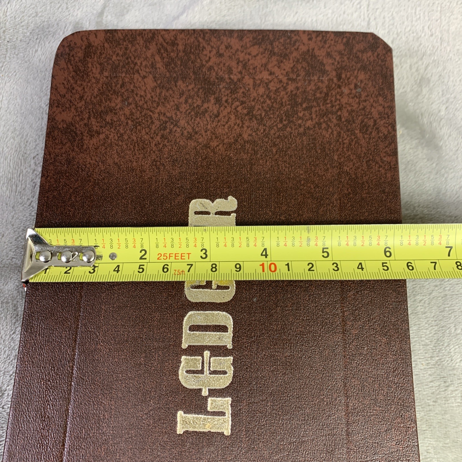 VTG Mead Debit-Credit-Balance Forms Ledger Outfit 26 Dividers A-Z Index Brown