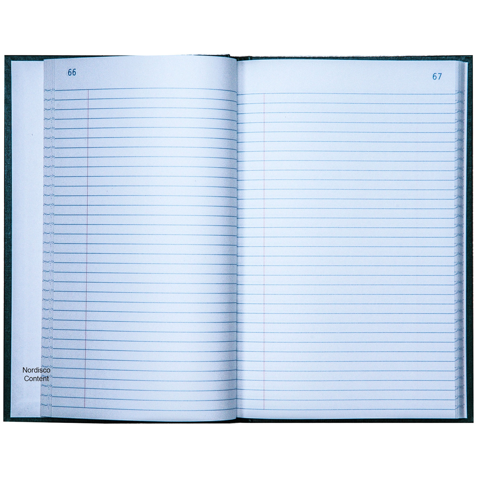 National Brand 56-521 Account Book, Record Ruling, 9-5/8 x 6-1/4″, 200 Pages