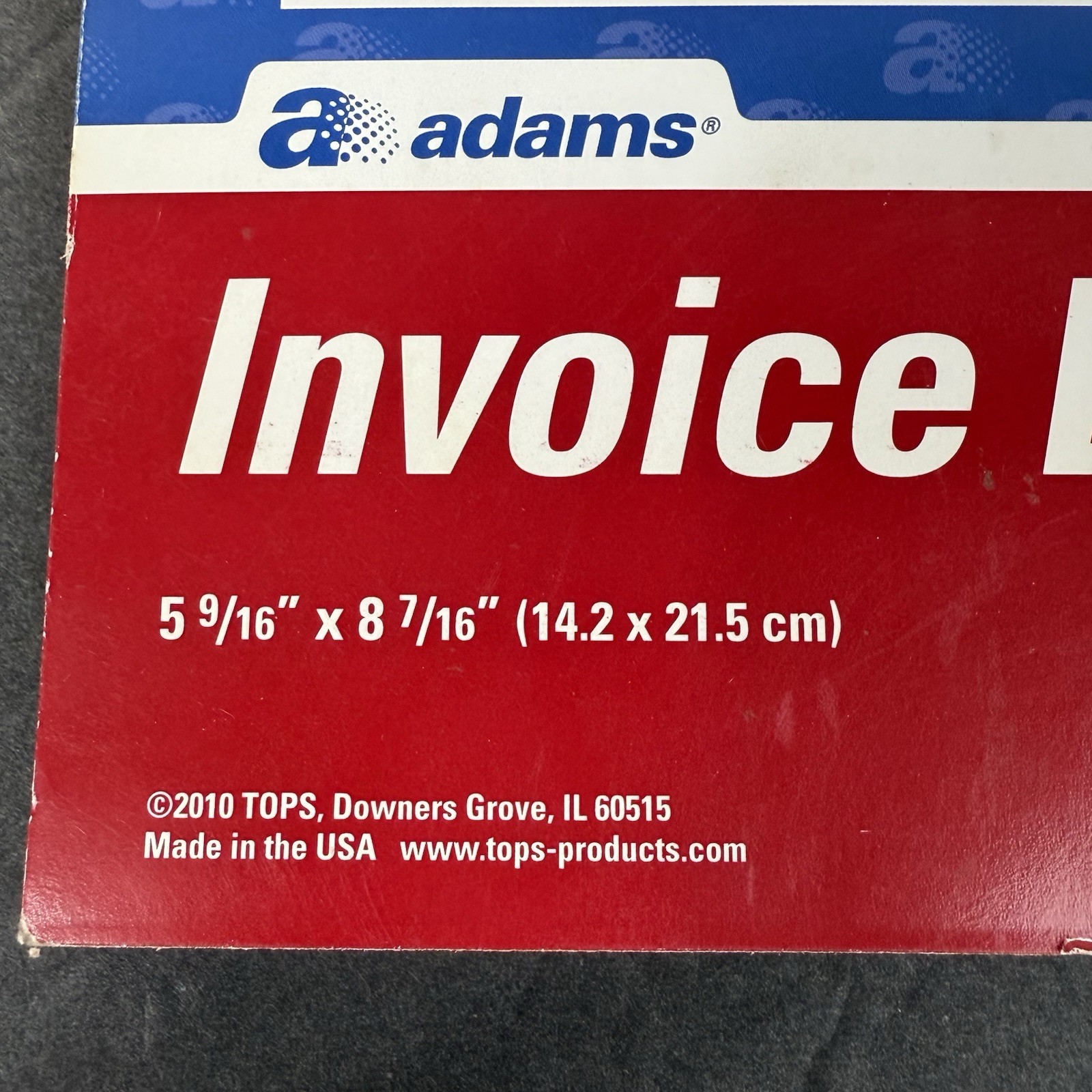 Invoice Book 2-Part Carbonless 5-9/16 X 8-7/16 Inches 50 Sets per Book DC5840