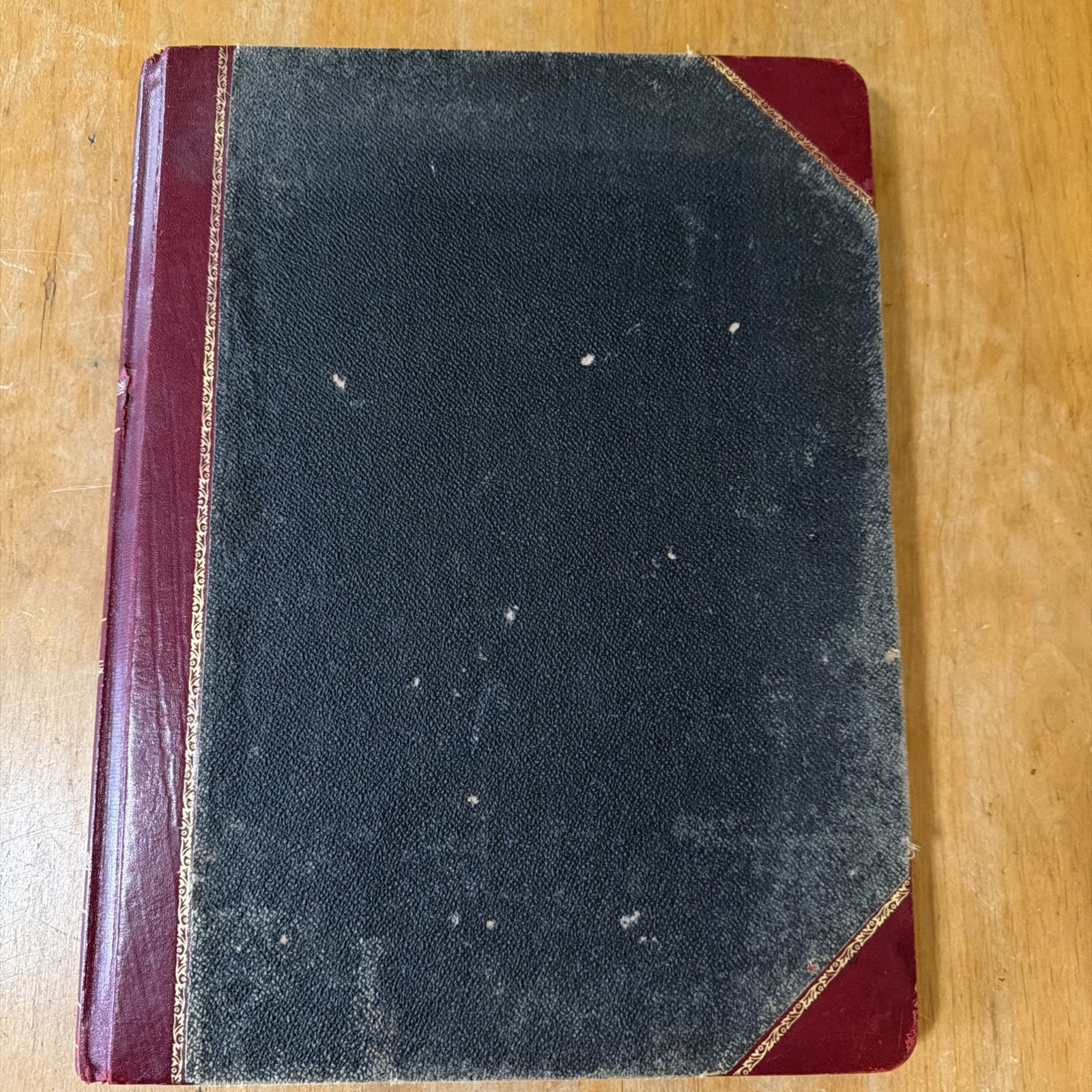Vintage Boorum&Pease Columnar Accounting Book 12 Column Includes Vintage Recipes