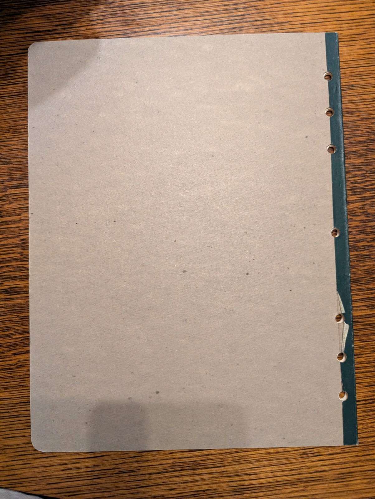 Wilson Jones G7504 Column Write Columnar Pad 2 Columns Green 15 Sheets