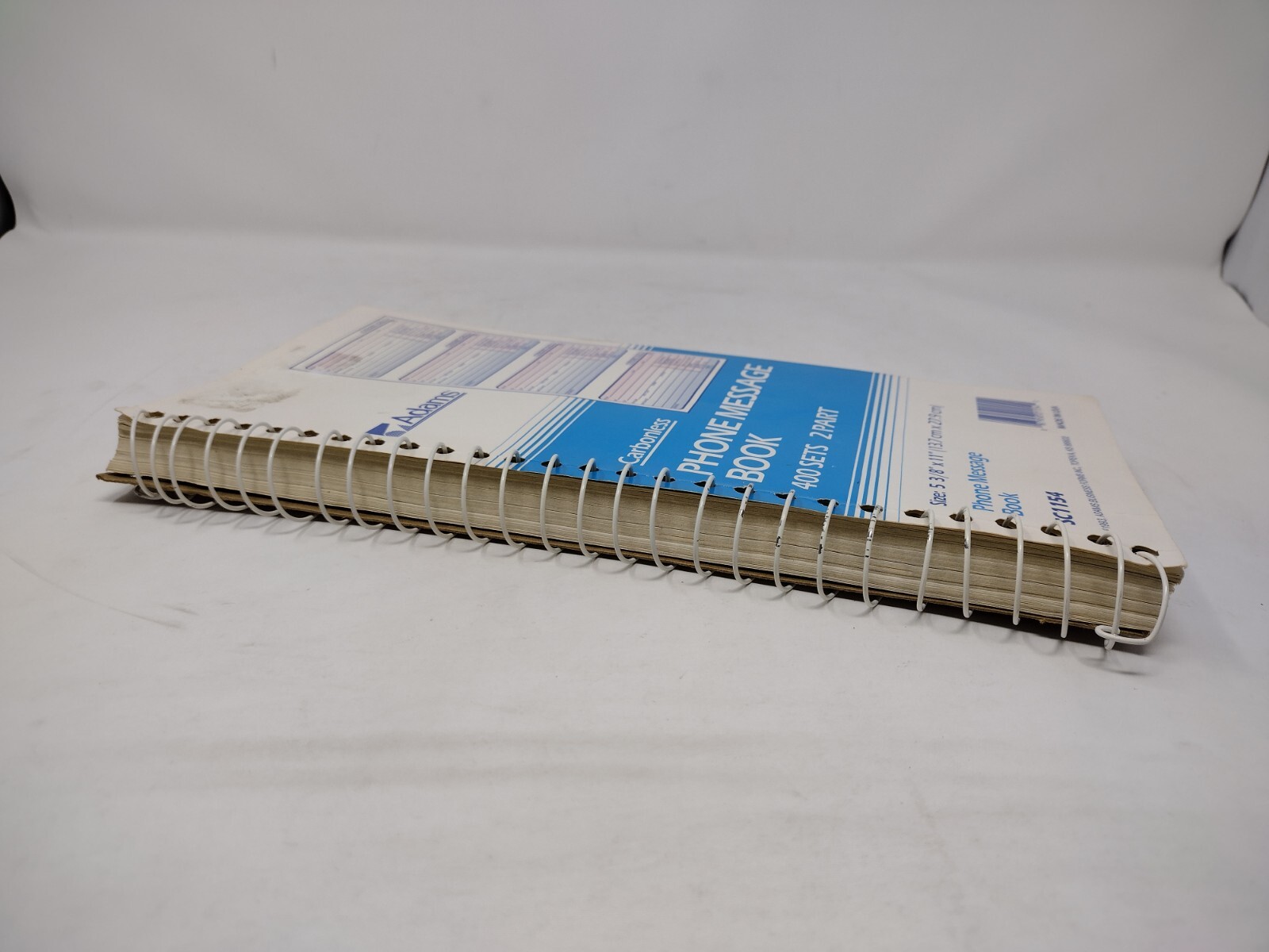 VTG 1993 Adams Phone Message Book, 2-Part Carbonless SC1154 New