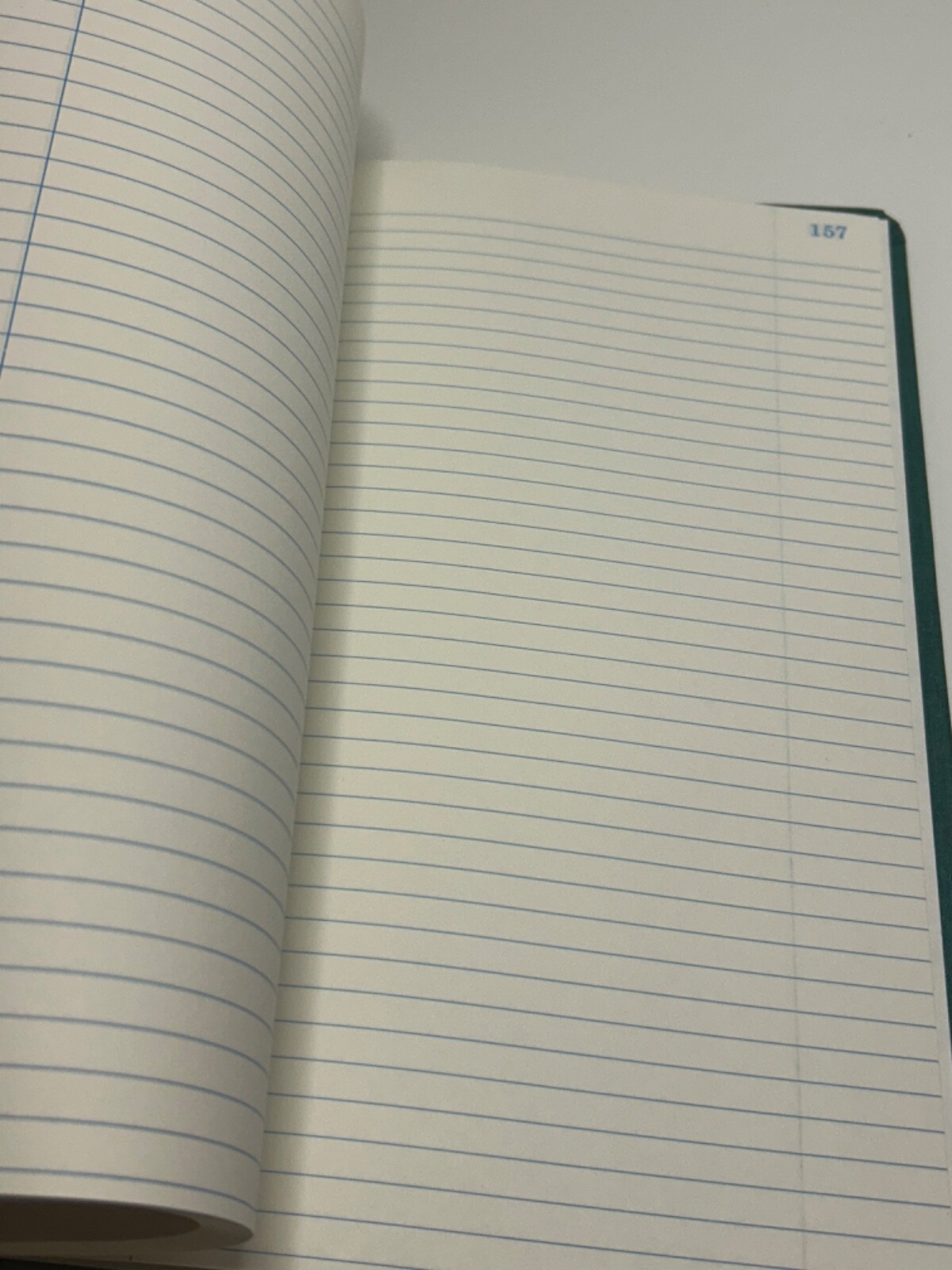 Vintage BOORUM & PEASE & NATIONAL Columnar & Ruled Line LEDGER BOOKS – Qty 2 NOS