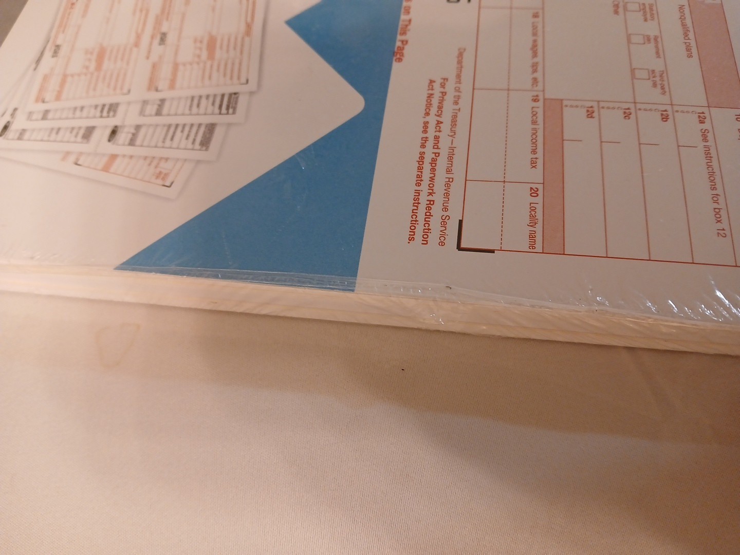 2025 W2 6 Part Tax Forms Kit, 100 Employee Kit of Laser Designed…