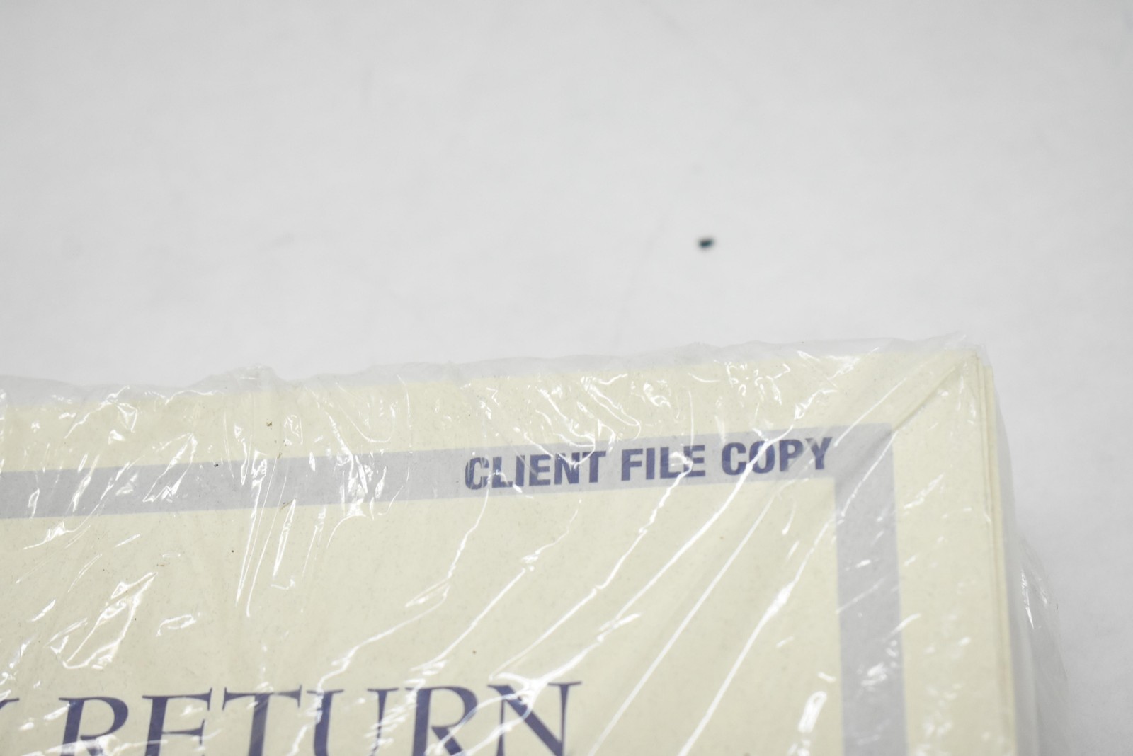 Tax Return Client File Copy Covers Professionally Prepared Forms Pack 125 Sheets