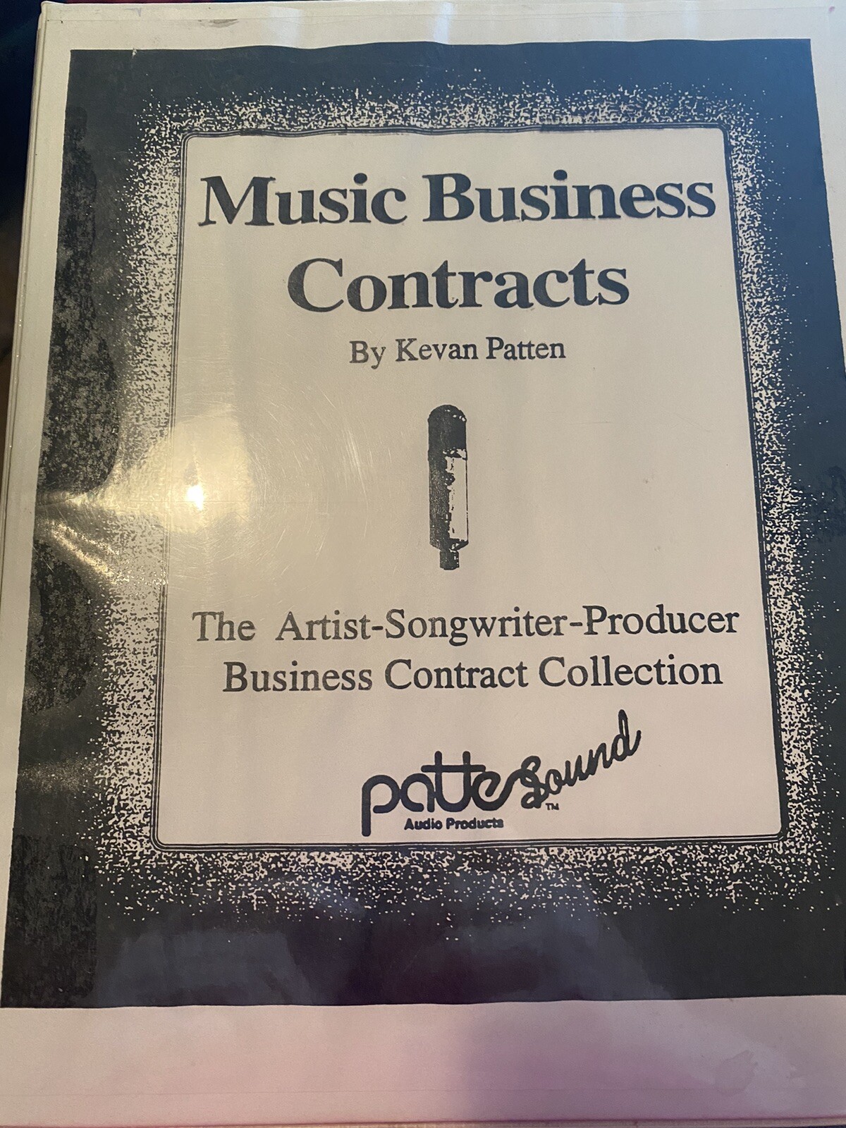Studio Business Forms And Music Business Contracts
