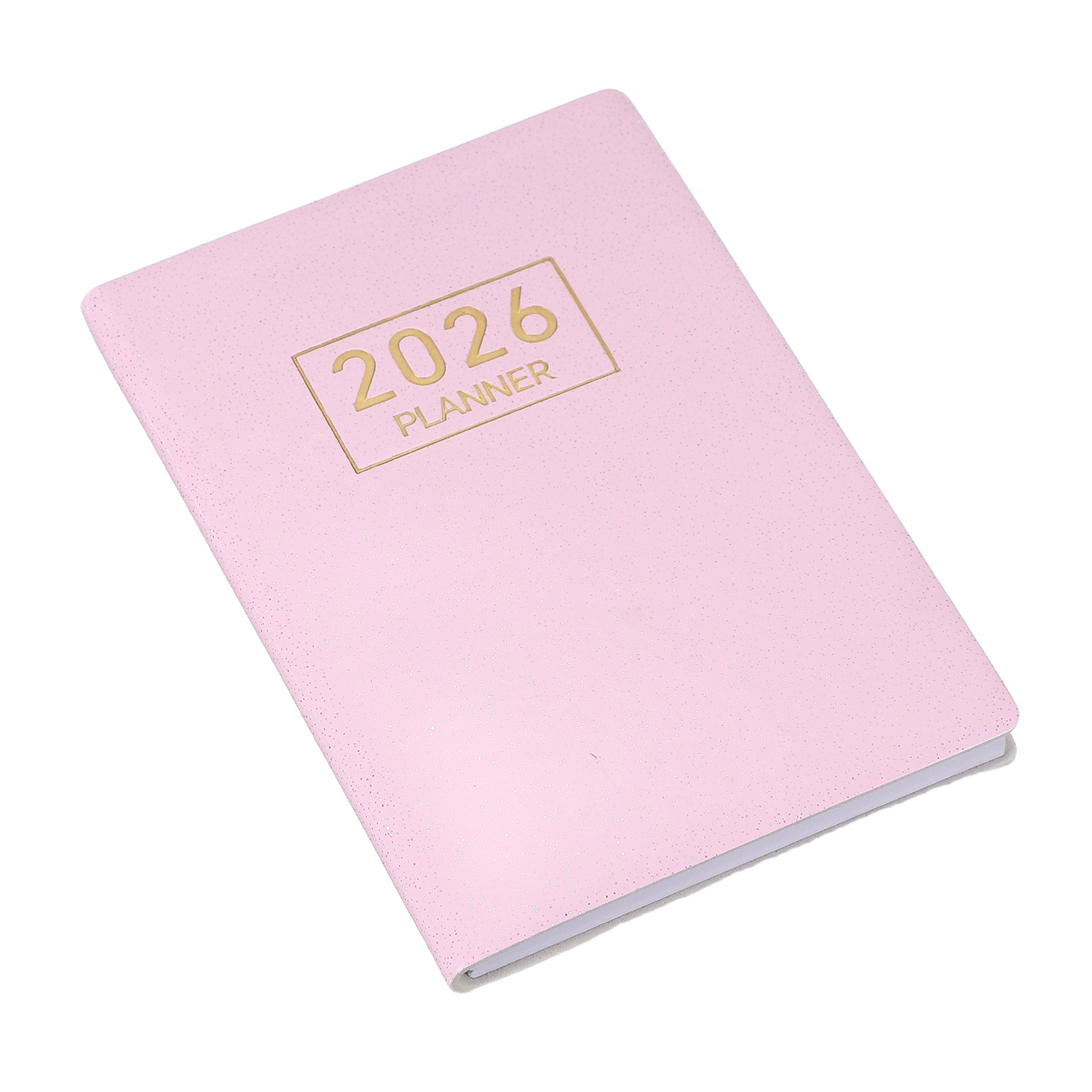 Daily Planner Notebook, 4.2 x 3.1″ 2026 to Do List Notebook, Star Pink
