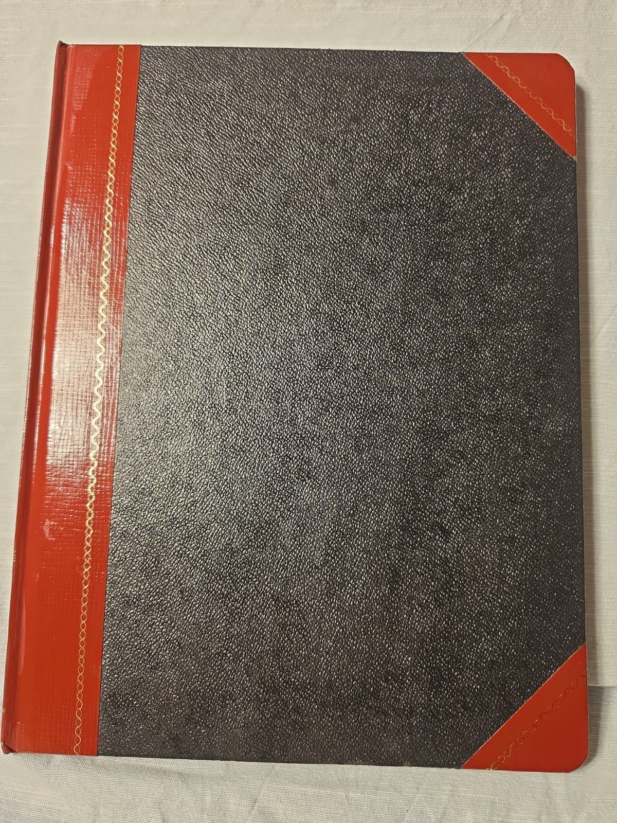 Boorum & Pease Columar Books 14 1/8×10 7/8 80 Pages 1-7 not included hardcover