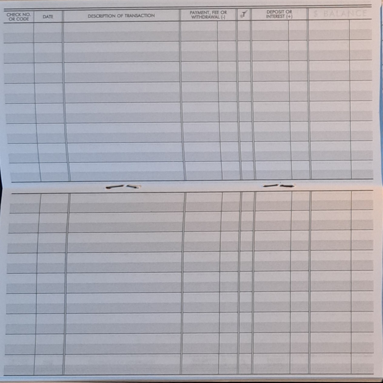 Checkbook Transaction Registers Brand New BUNDLE LOT OF 5