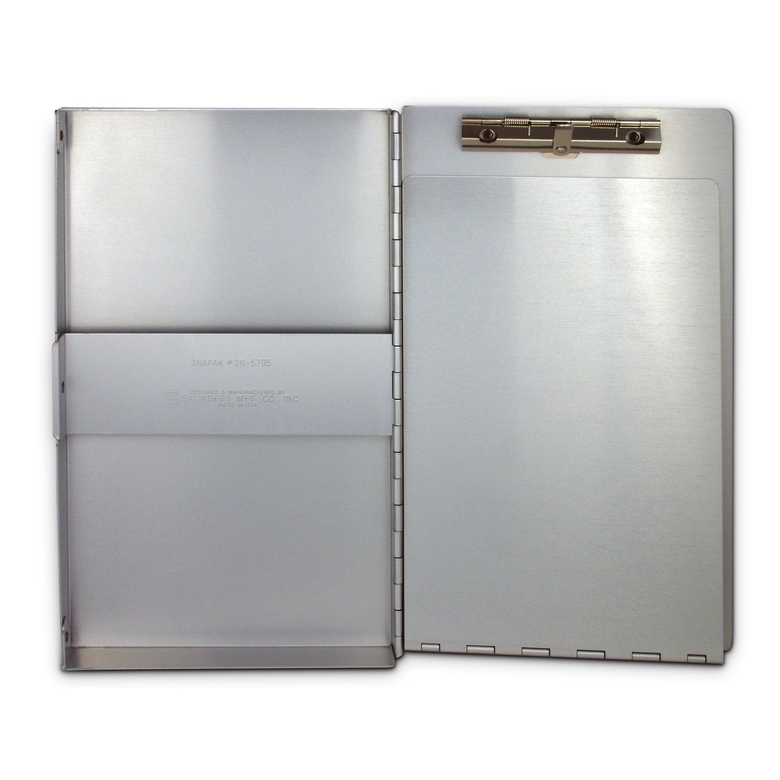 Saunders Recycled Aluminum Snapak Form Holder, Memo 6 x 10 Inches, Silver