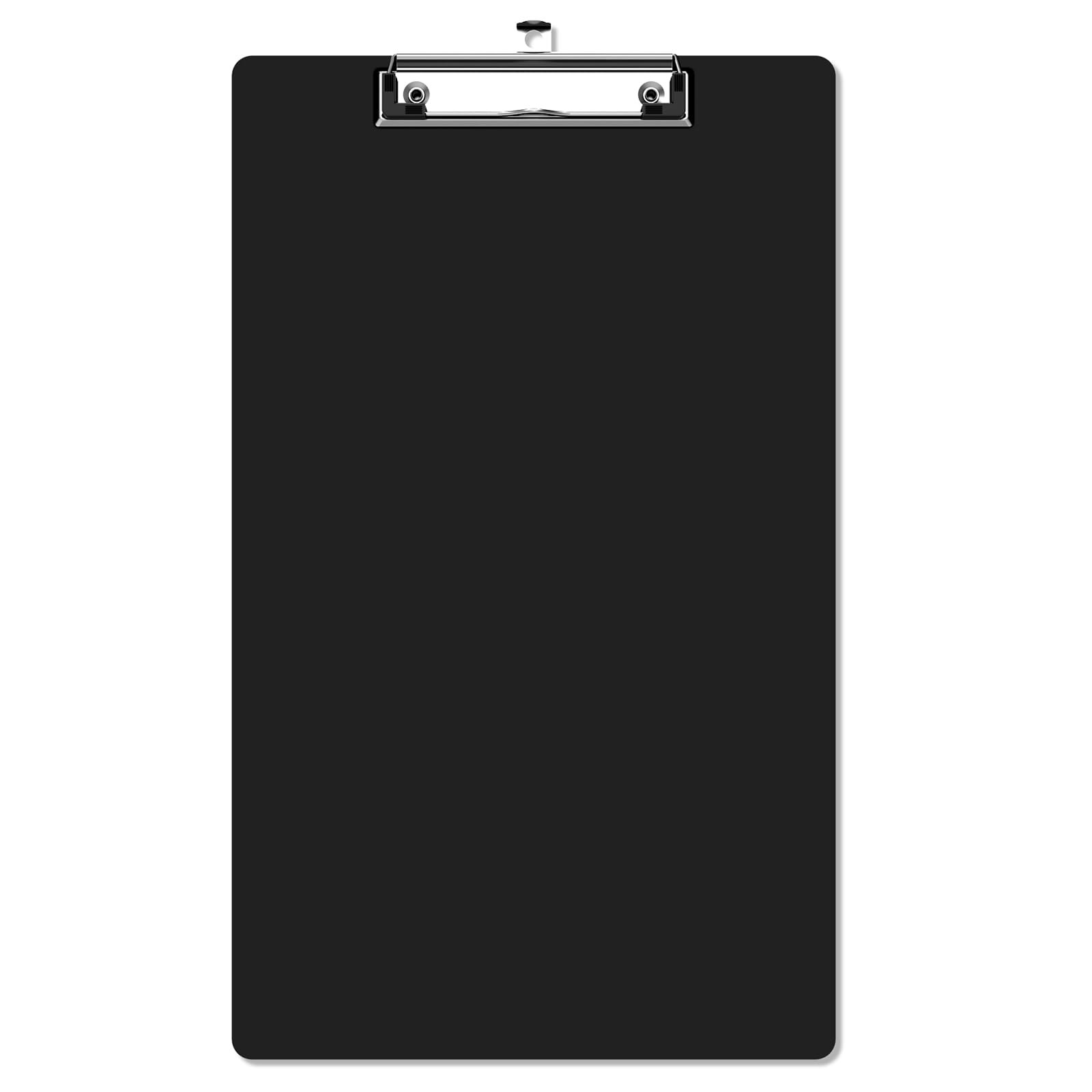 Juvealoe Legal Size Clipboard, 8.5 x 14 Black Clip Board legal size,