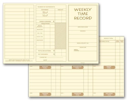 Weekly Time Record – 220