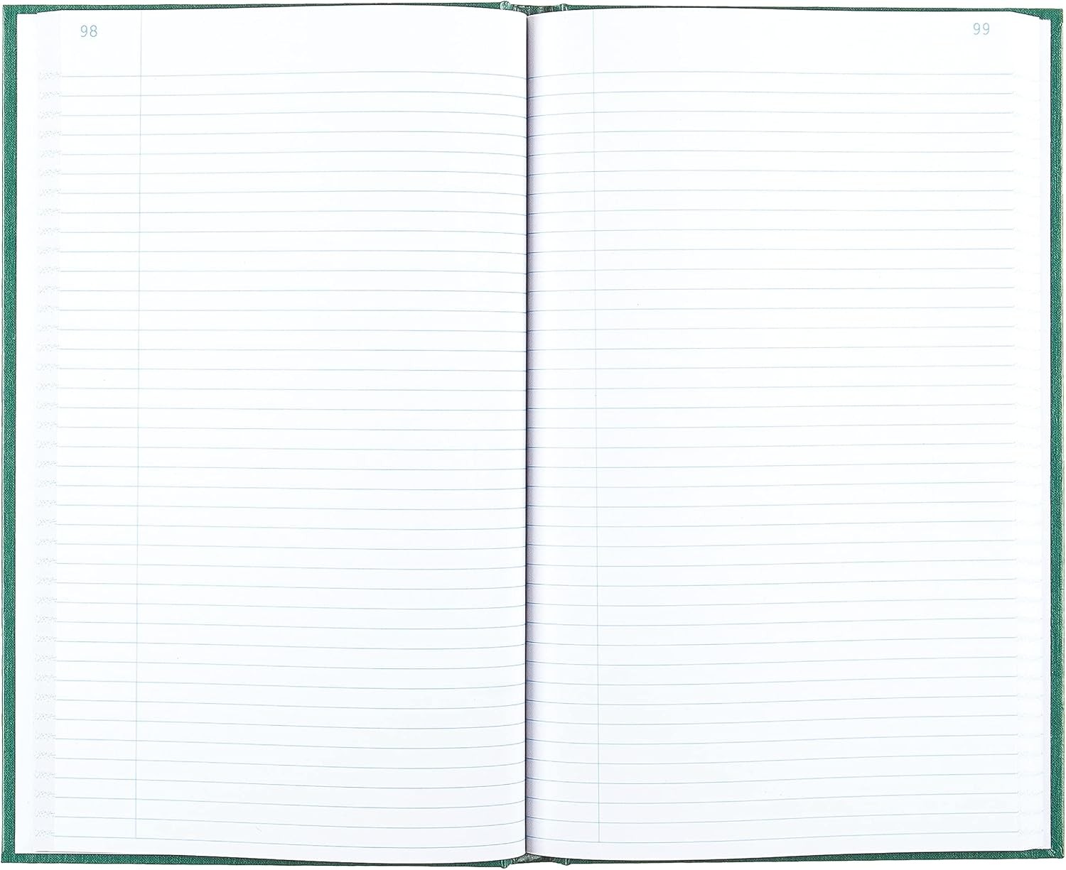 Emerald Series Record Book Canvas Hard Cover Perfect Binding 12.125″ x 7.5″