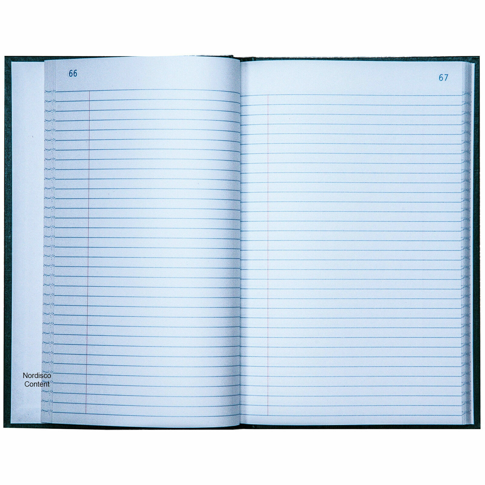 NEW National Avery 4 Account Record Notebook Green Red Black 9 5/8×6.25 7.5×9.5
