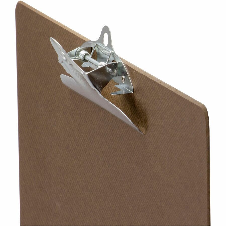 Oic Wood Clipboard – Spring Clip – Hardwood – Brown (oic-83104) (oic83104)