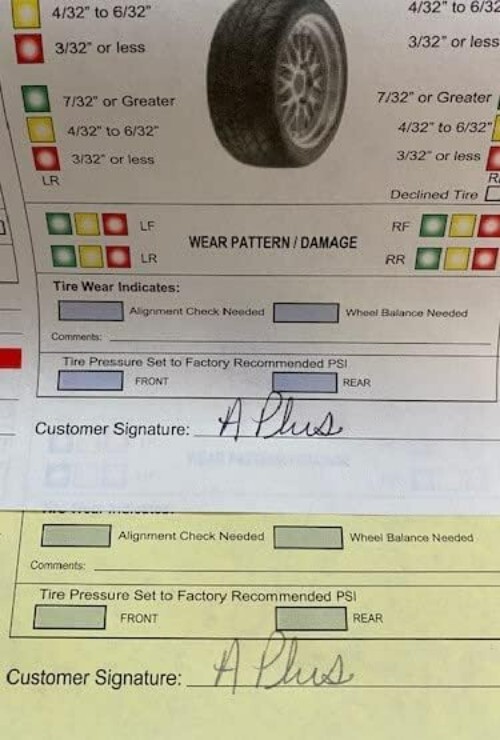 Multi-Point Inspection Form – 2 Part NCR, White-Yellow Paper, 8.5″ x 11″ – 25…