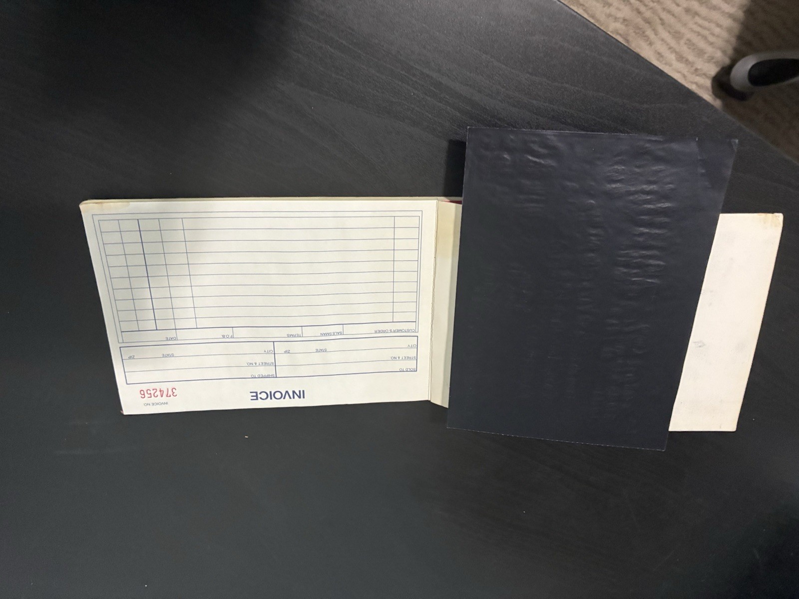 Vintage Mead Management Series 2-part Invoice book 5 1/2″ x 7 3/4″