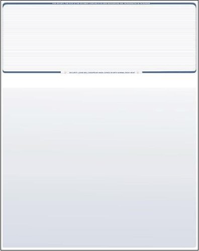 Check on Top Blank Check Paper – 100 Pack, Quick-Books & Laser Printer Compat…
