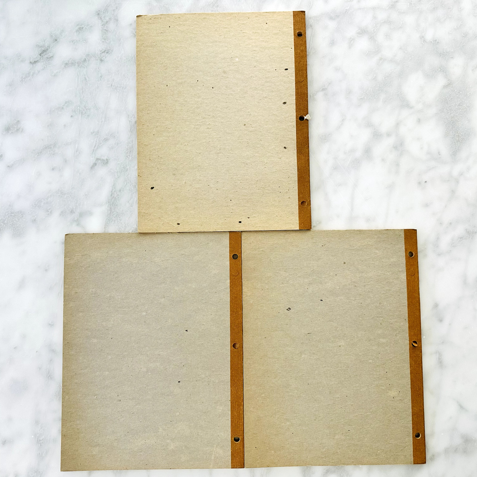 3 Vintage National Brand Analysis 6 Column Pads 50 Sheets *1 w/45 Sheets #45-706