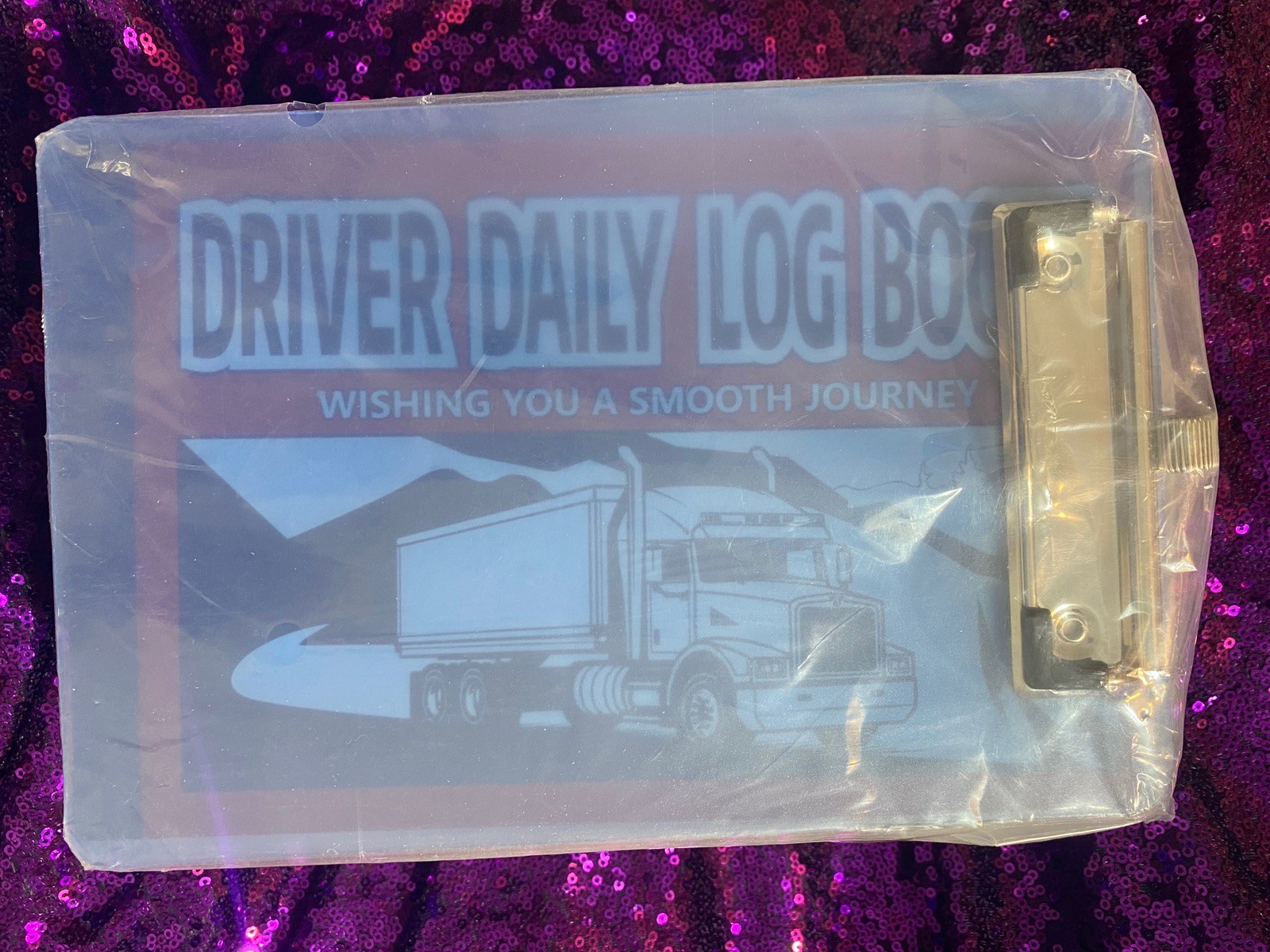 20-Pack Driver Daily Log Book Carbon Copy Included 35 Sheets Per Book Clipboard