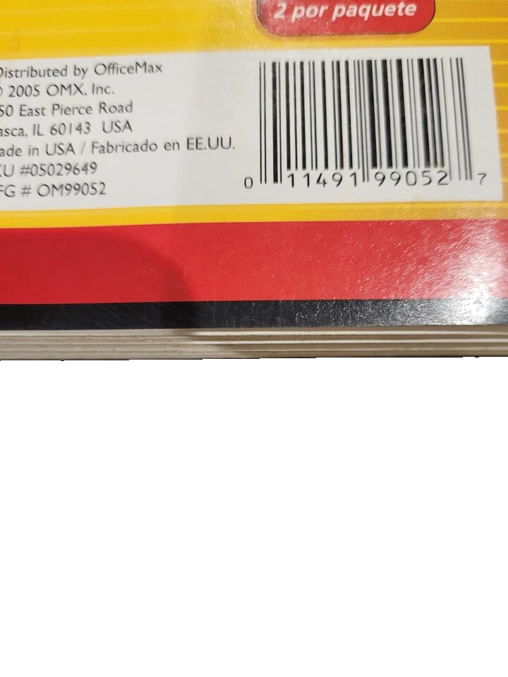 One Office Max Phone Message Book Spiral Carbonless 400 Messages New