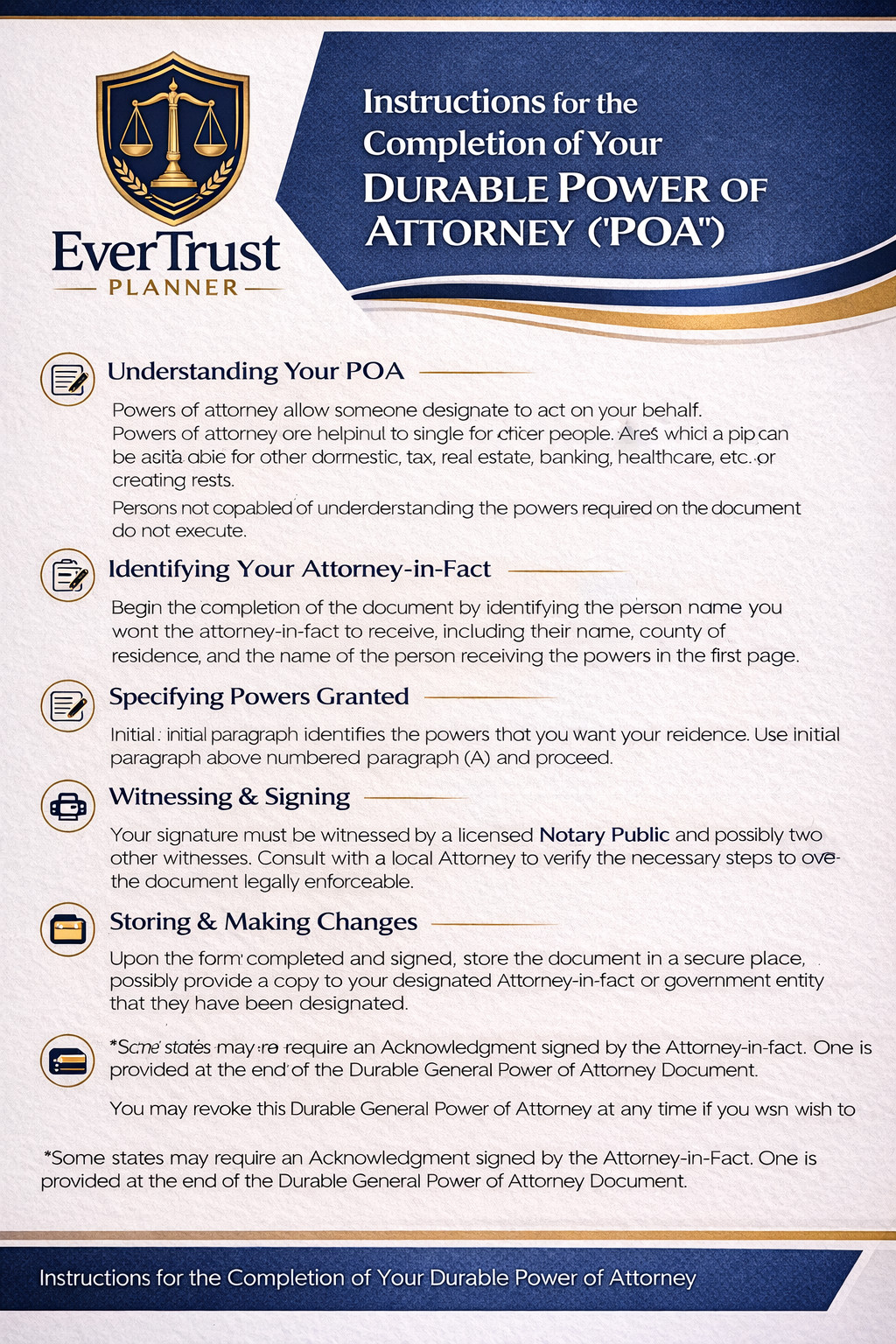 2026 Durable Power of Attorney Kit: Attorney-Approved DIY Legal Forms & Support