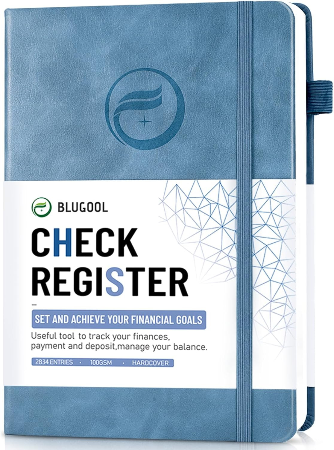 Check Ledger Checkbook Register Checking Account Log Book Large Print