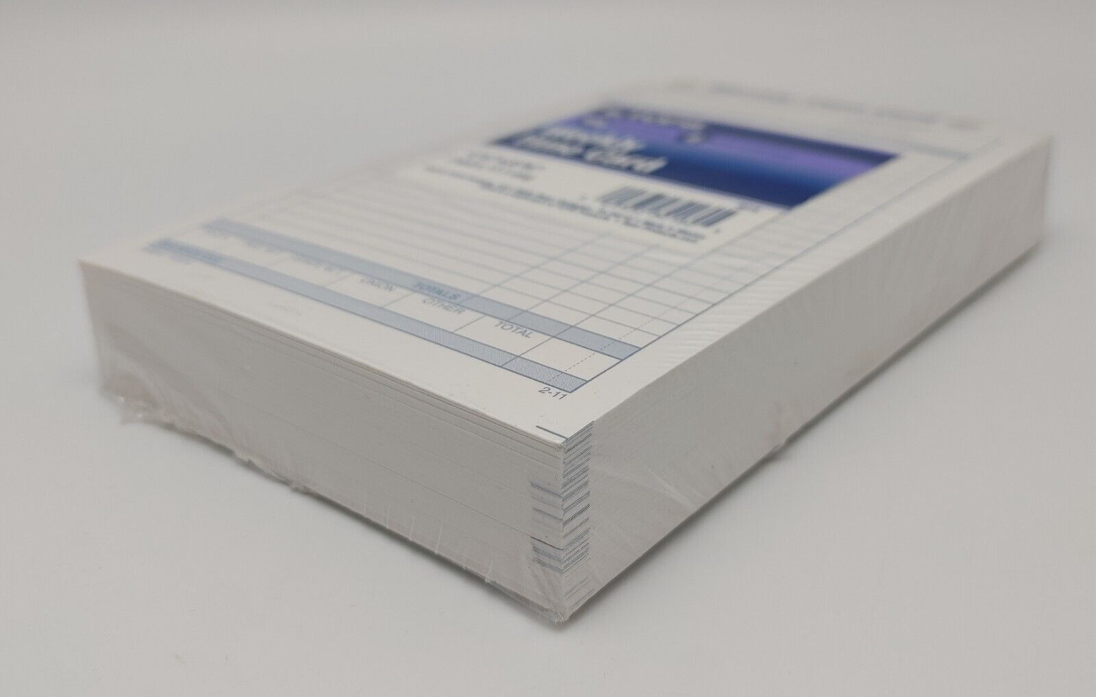 TOPS Employee Weekly Time Card 100 Pack 2 Hole Punched 4 1/4″ X 6 3/4″
