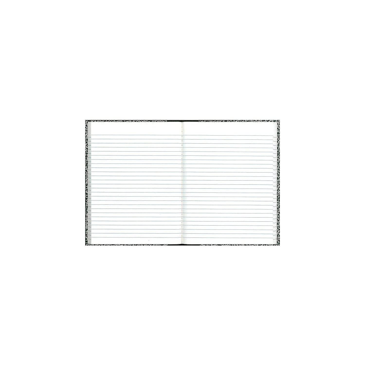 National 53010 Lab Notebook Legal Rule 10 1/8 x 7 7/8 White 96 Sheets