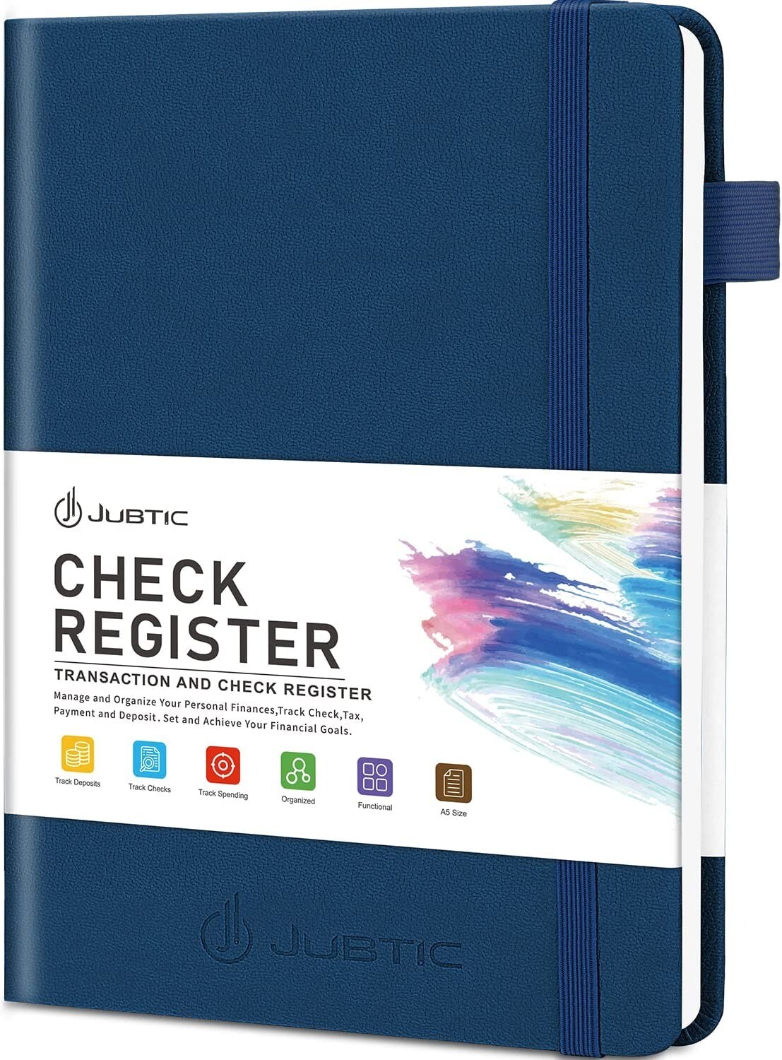 A5 Check Registers For Personal Checkbook Ledger Transaction Registers Log Book