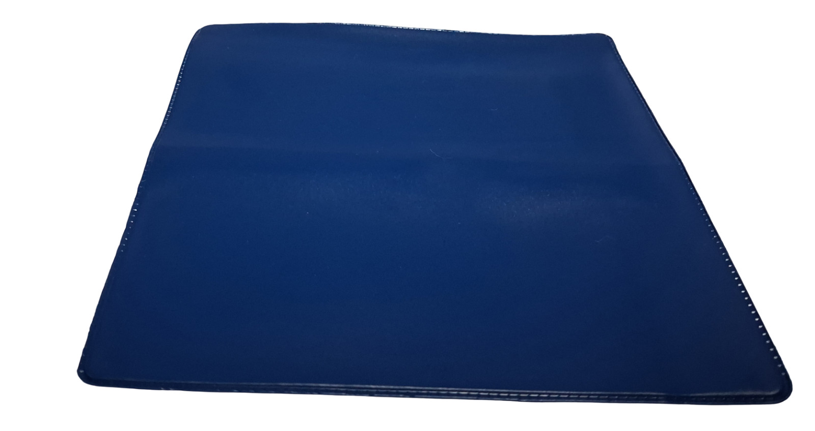 Royal Blue Vinyl Checkbook Cover Standard Top Stub 6- 1/4″ x 3-3/8″ New