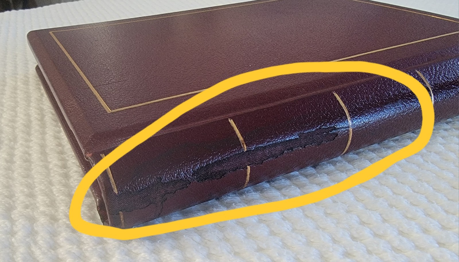Antique Wilson-Jones Office Ledger Binder 1940s Hickman Office Equipment