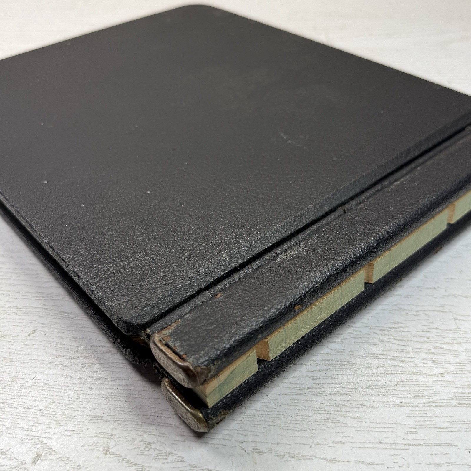 Standard Boorum & Pease No. 6215 1/2 B Two Post Hinge Ledger Paper Made In USA