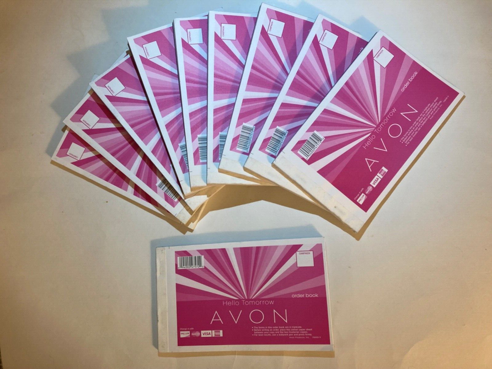 NEW AVON Order Book Receipt books – Lot of 10