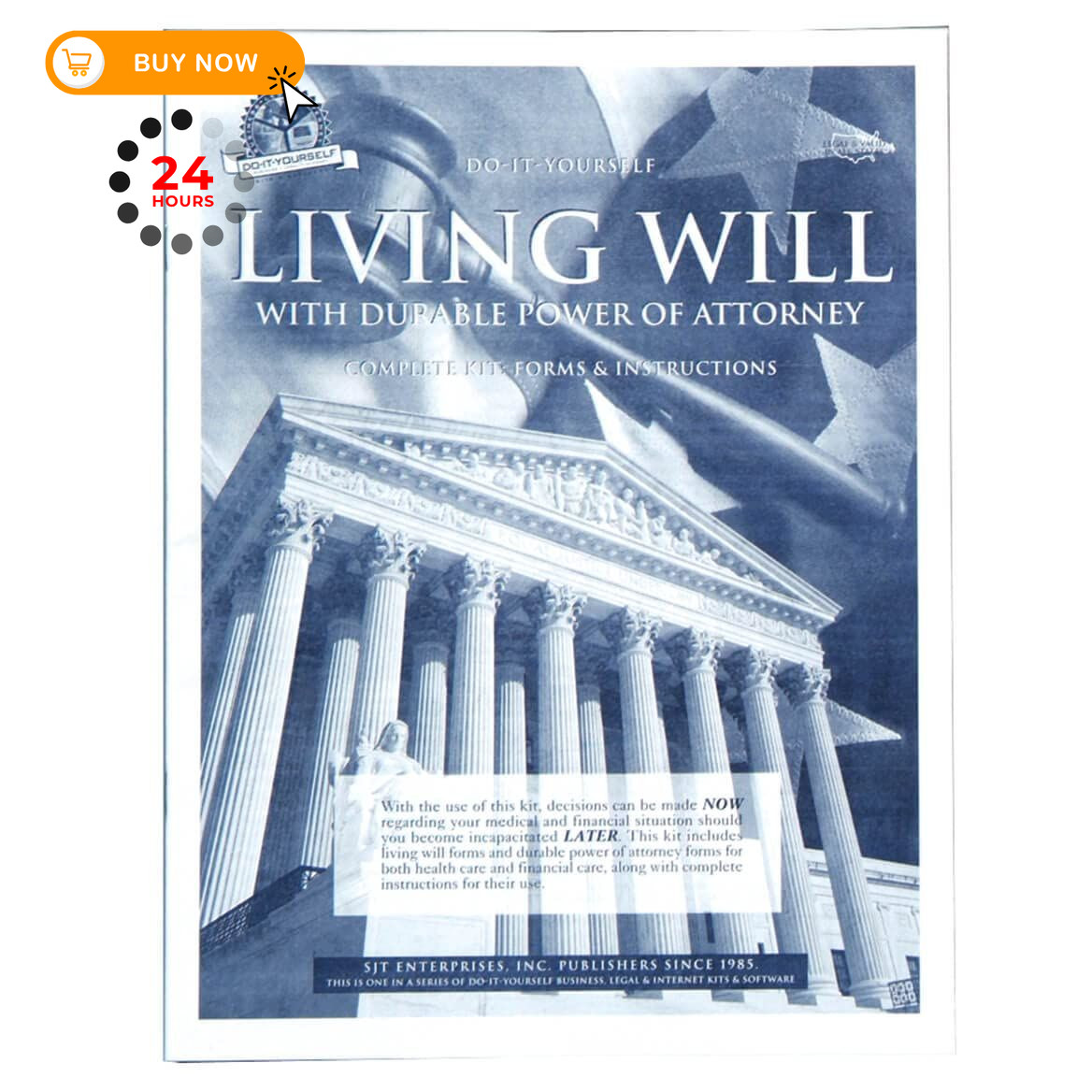 Do-It-Yourself Will Kit – Includes Last & Testament, One Size Fits All