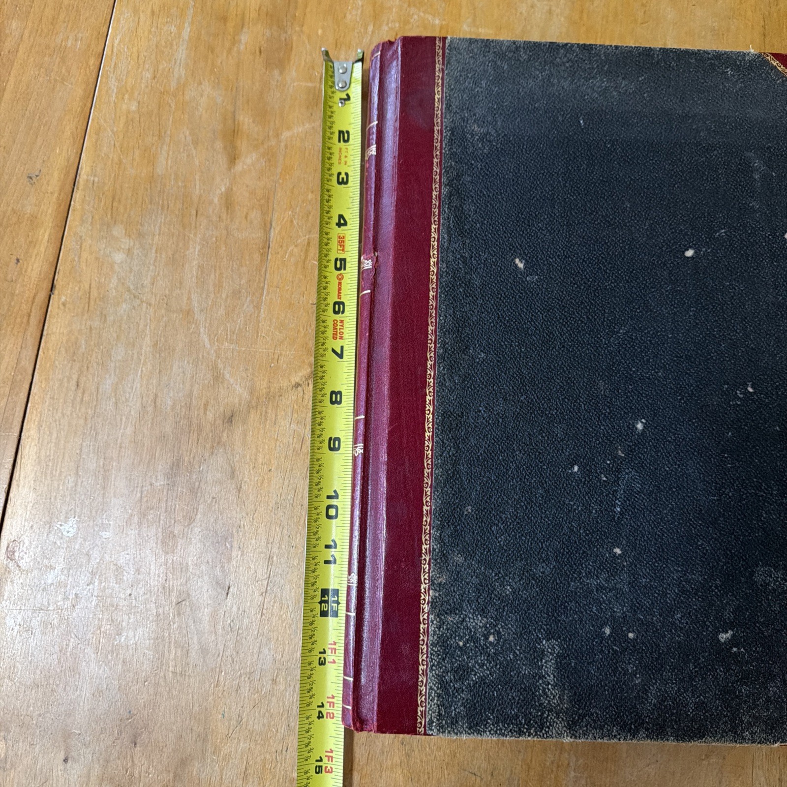 Vintage Boorum&Pease Columnar Accounting Book 12 Column Includes Vintage Recipes
