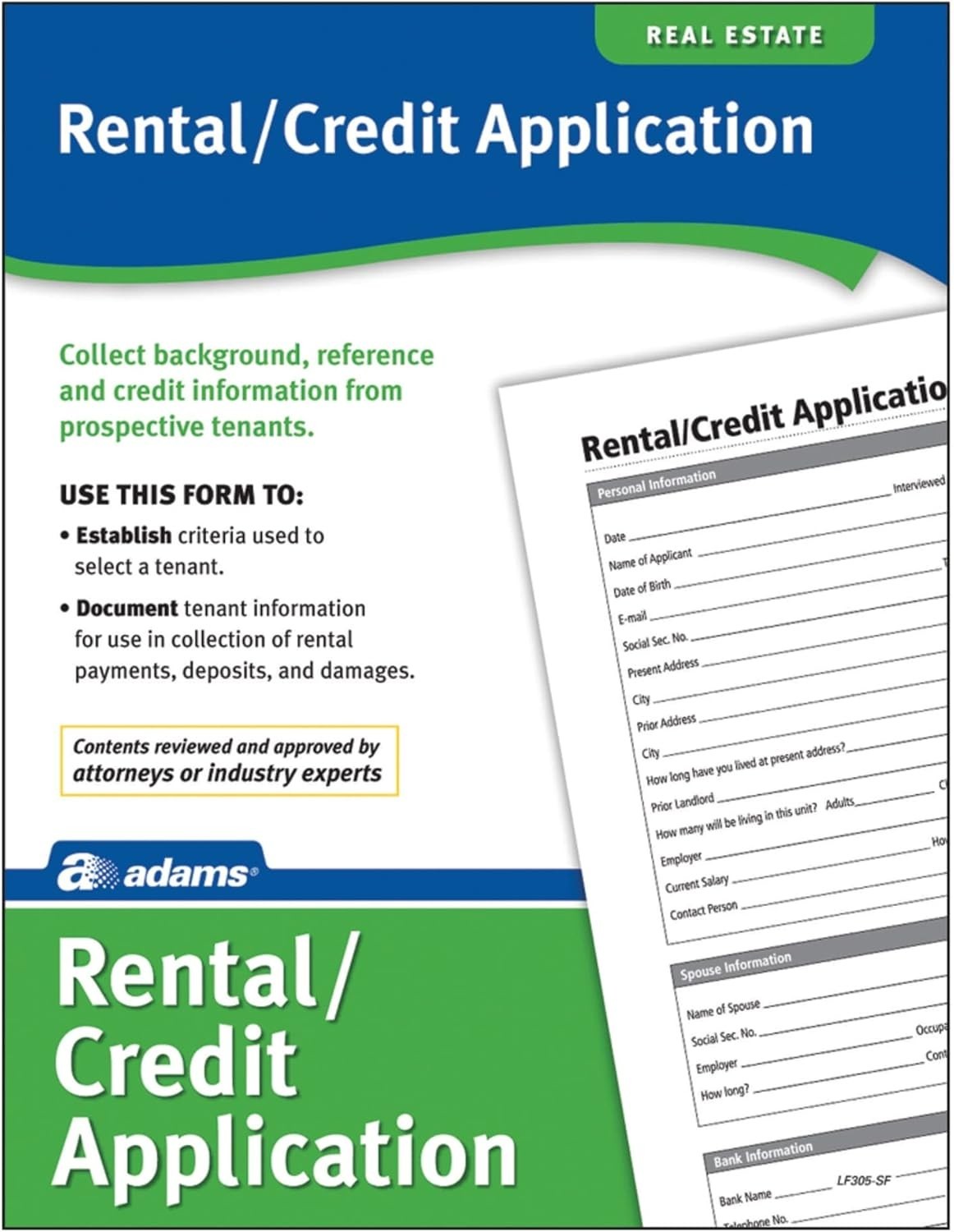 Comprehensive 8.5 x 11 Rental Application – Quick & Easy Tenant Info Collection