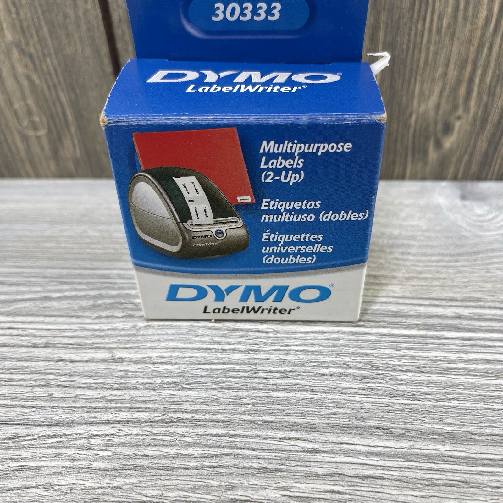DYMO LabelWriter Multipurpose Labels 1/2 x 1 White 1000 Labels/Roll 30333