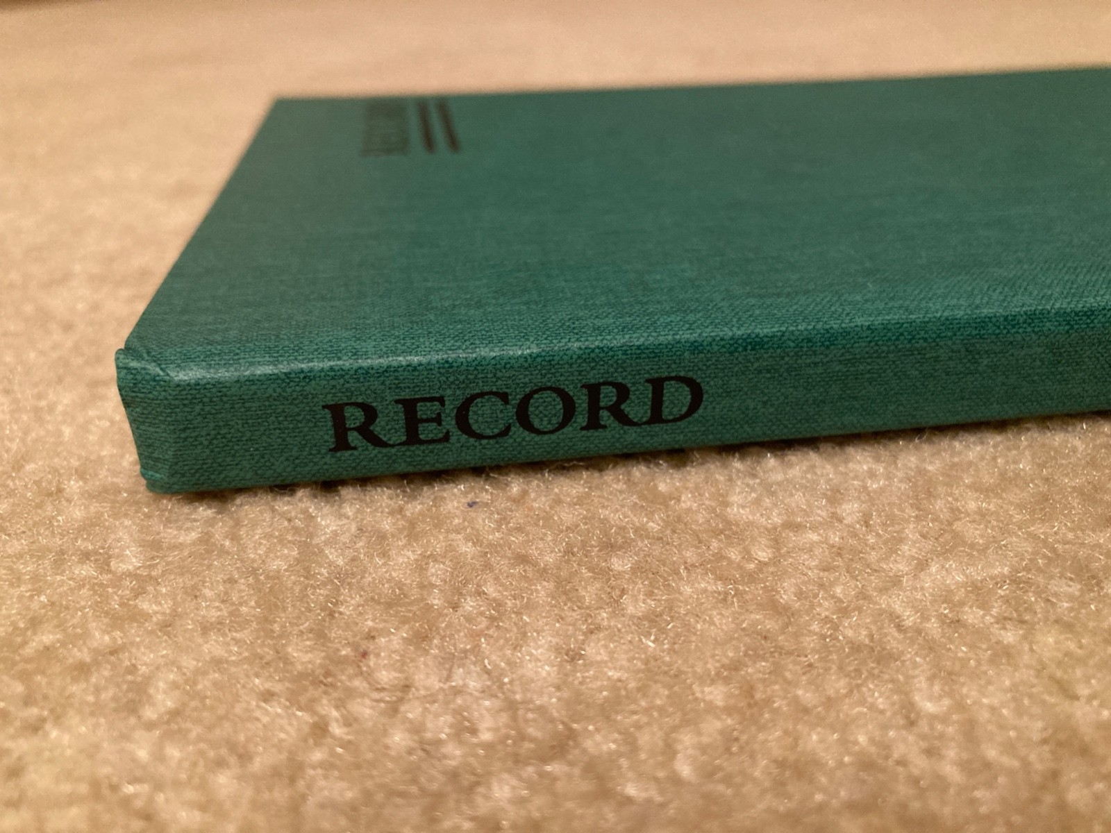 Vintage National Brand Avery Account 56-521 Record Book, 9-5/8 x 6-1/4″, 200 Pgs