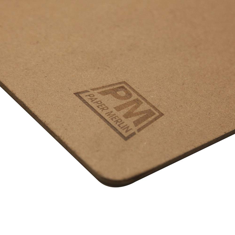 Paper Merlin Ledger Clipboards 19” x 11” – MDF 11×17 Pack of 3, Brown, Wood