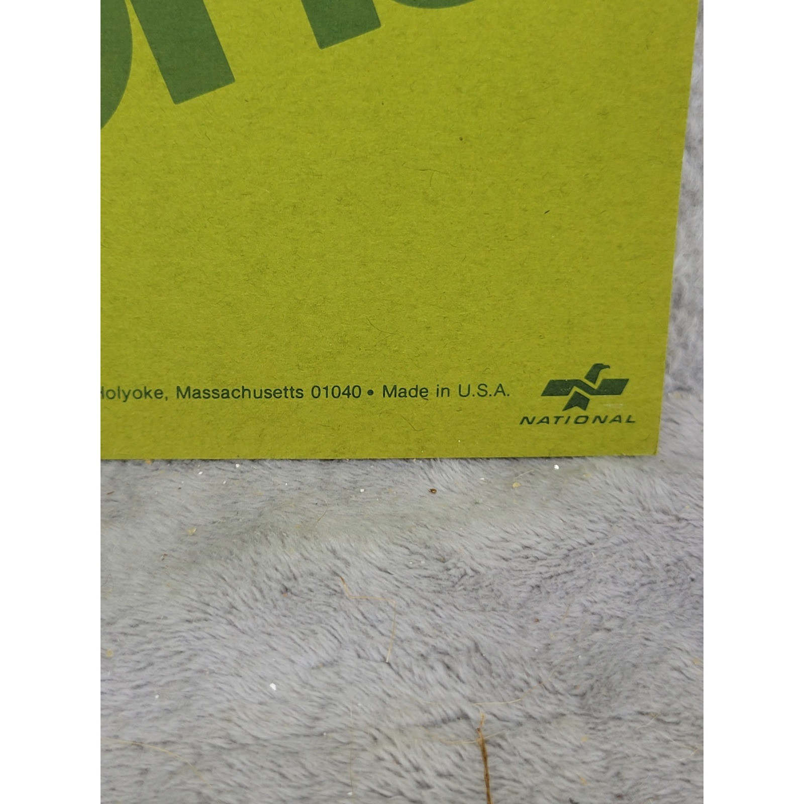 National 45-603 Eye-Ease Analysis Pad 3 Columns 11×8.5 50 Sheet Green Made in US