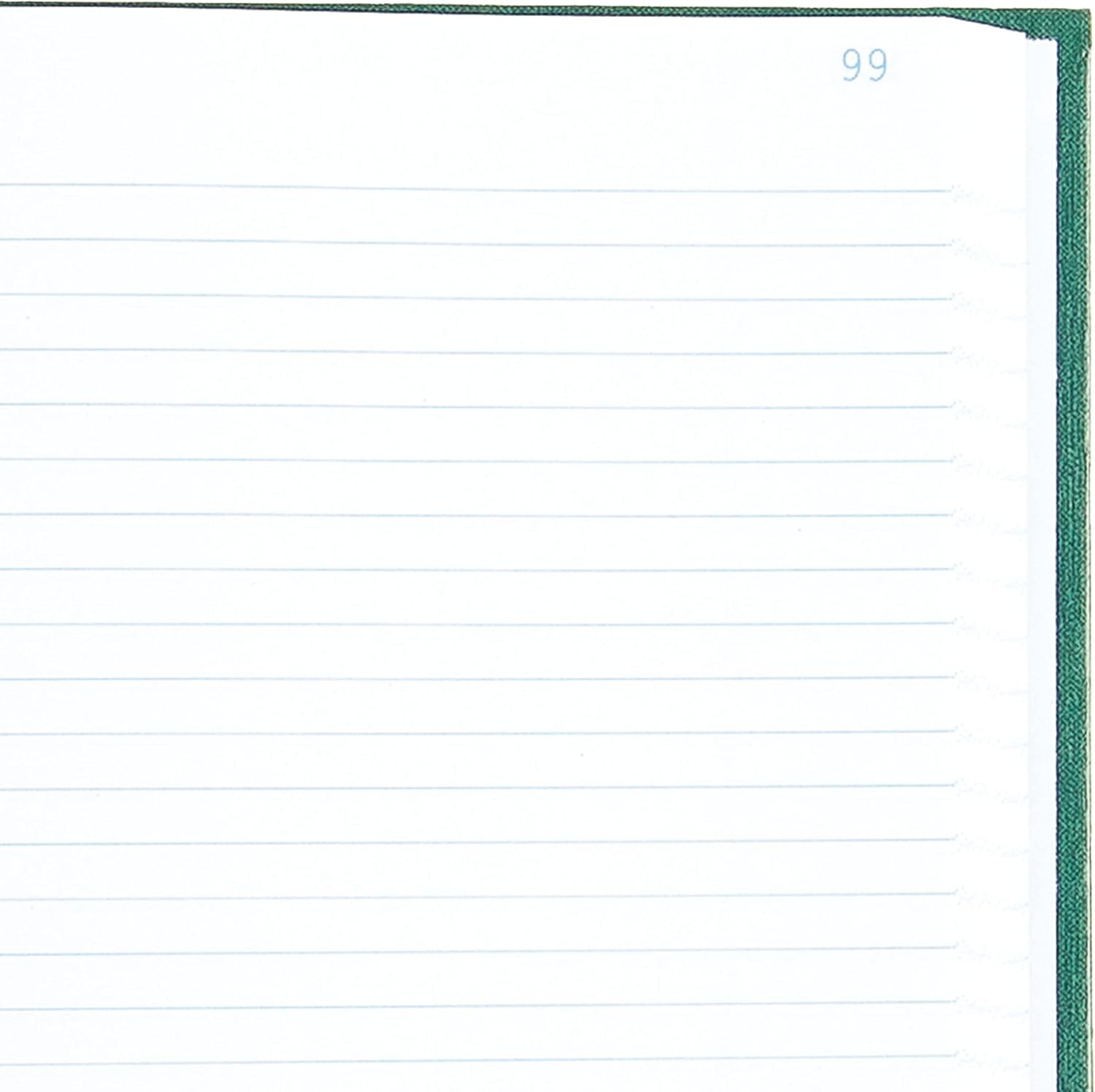 Emerald Series Record Book Canvas Hard Cover Perfect Binding 12.125″ x 7.5″